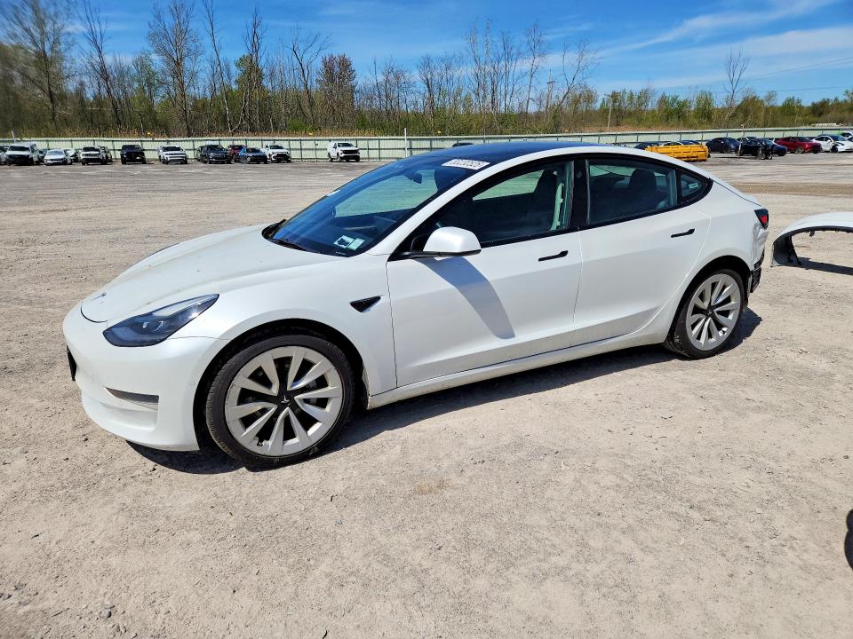 Продажа на аукционе авто 2022 Tesla Model 3, vin: 5YJ3E1EA1NF185884, номер лота: 53230526
