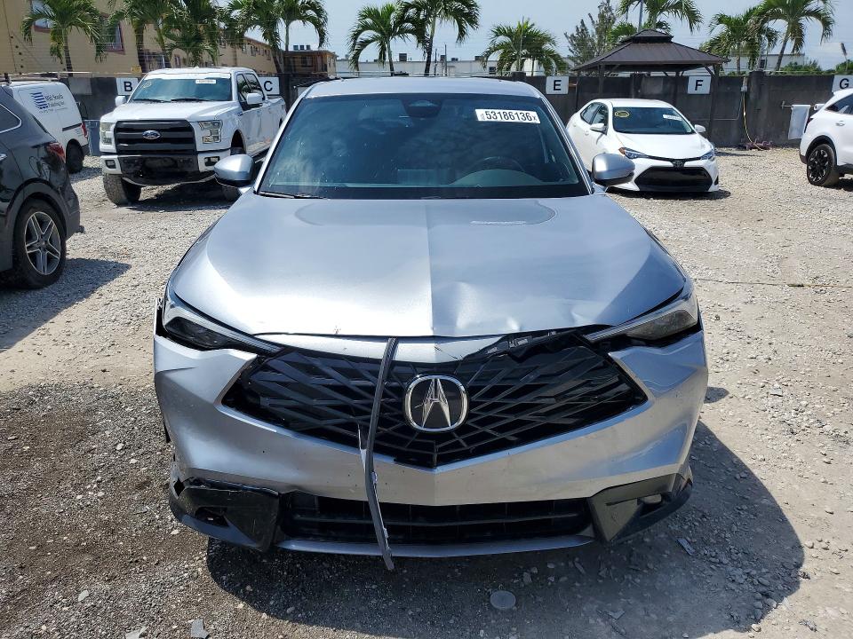 53186136 :رقم المزاد ، 3HDSA1H58SM702030 vin ، 2025 Acura Adx مزاد بيع