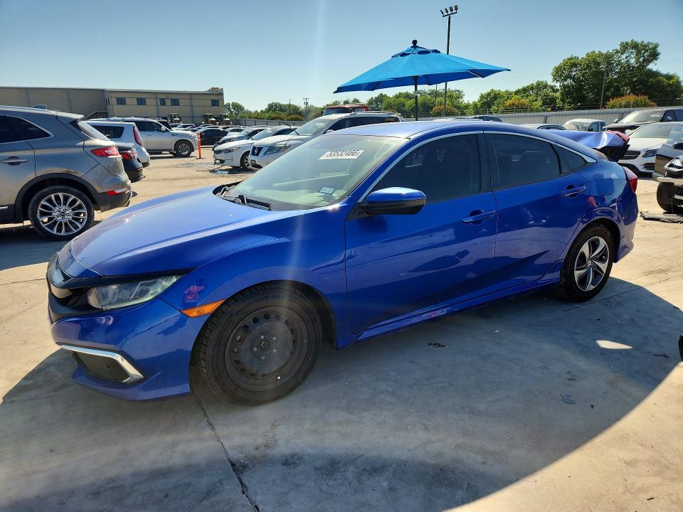 53532466 :رقم المزاد ، 2HGFC2F6XLH596180 vin ، 2020 Honda Civic مزاد بيع