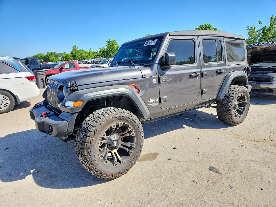 Auction sale of the 2018 Jeep Wrangler Unlimited, vin: 1C4HJXDG4JW300056, lot number: 53248036