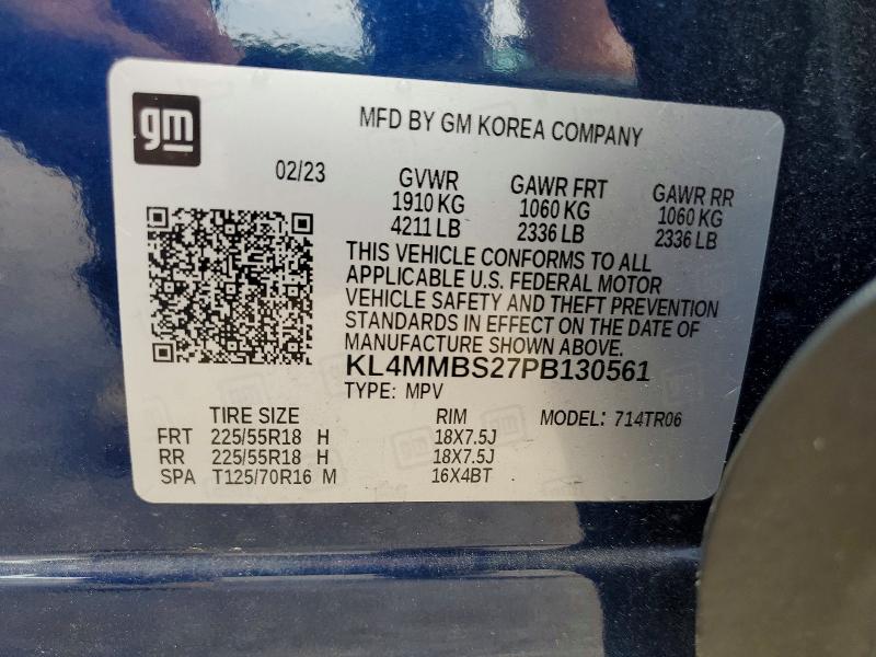 Продажа на аукционе авто 2023 Buick Encore Gx, vin: KL4MMBS27PB130561, номер лота: 55041226
