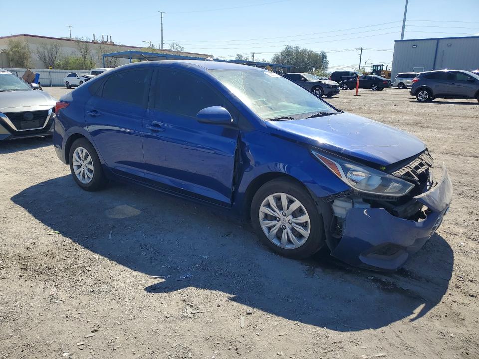 2021 Hyundai Accent მანქანა იყიდება აუქციონზე, vin: 3KPC24A68ME147553, აუქციონის ნომერი: 53027236