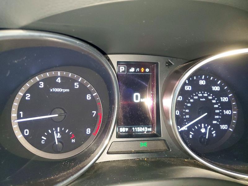 55053776 :رقم المزاد ، 5NMZUDLA6JH096578 vin ، 2018 Hyundai Santa Fe Sport مزاد بيع
