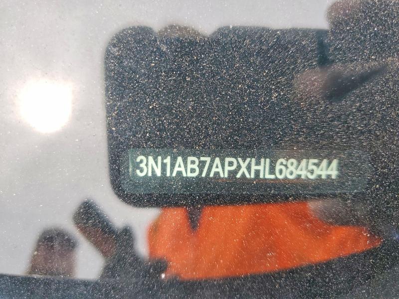 Продаж на аукціоні авто 2017 Nissan Sentra, vin: 3N1AB7APXHL684544, номер лоту: 51853146