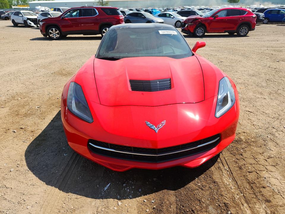 54789376 :رقم المزاد ، 1G1YD2D77F5123373 vin ، 2015 Chevrolet Corvette مزاد بيع