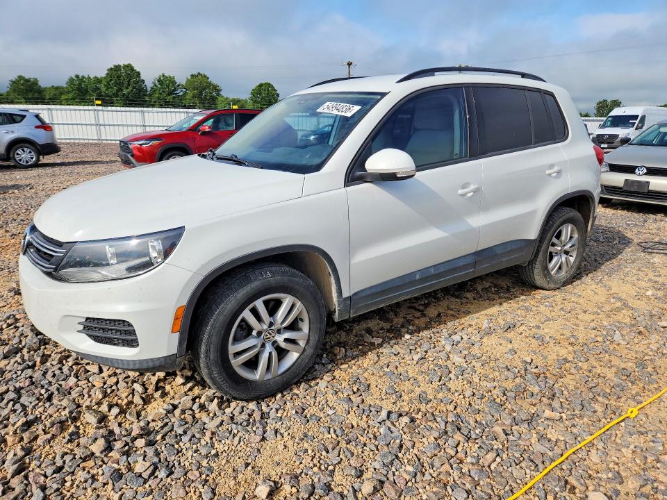 Auction sale of the 2017 Volkswagen Tiguan, vin: WVGAV7AX8HK027467, lot number: 54994836