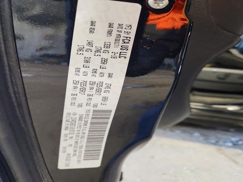 2018 Dodge Grand Caravan მანქანა იყიდება აუქციონზე, vin: 2C4RDGBG7JR197125, აუქციონის ნომერი: 52893146