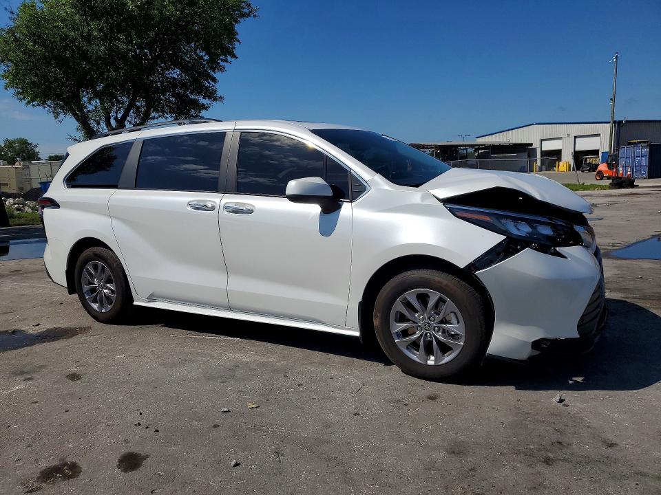 2025 Toyota Sienna მანქანა იყიდება აუქციონზე, vin: 5TDJRKEC6SS244101, აუქციონის ნომერი: 53732746