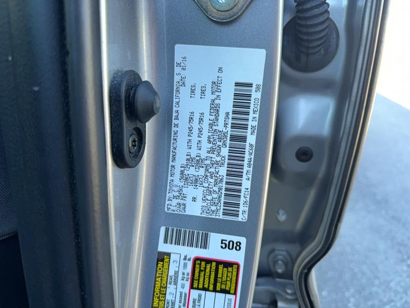 53102976 :رقم المزاد ، 3TMCZ5AN6GM017063 vin ، 2016 Toyota Tacoma مزاد بيع