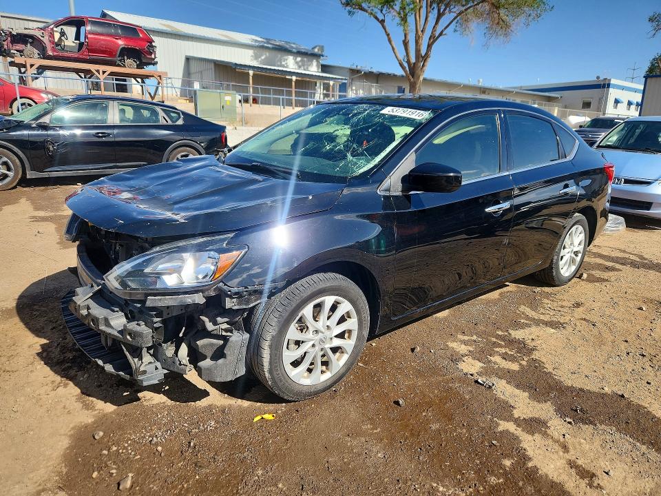 2019 Nissan Sentra მანქანა იყიდება აუქციონზე, vin: 3N1AB7AP4KY280276, აუქციონის ნომერი: 53791916