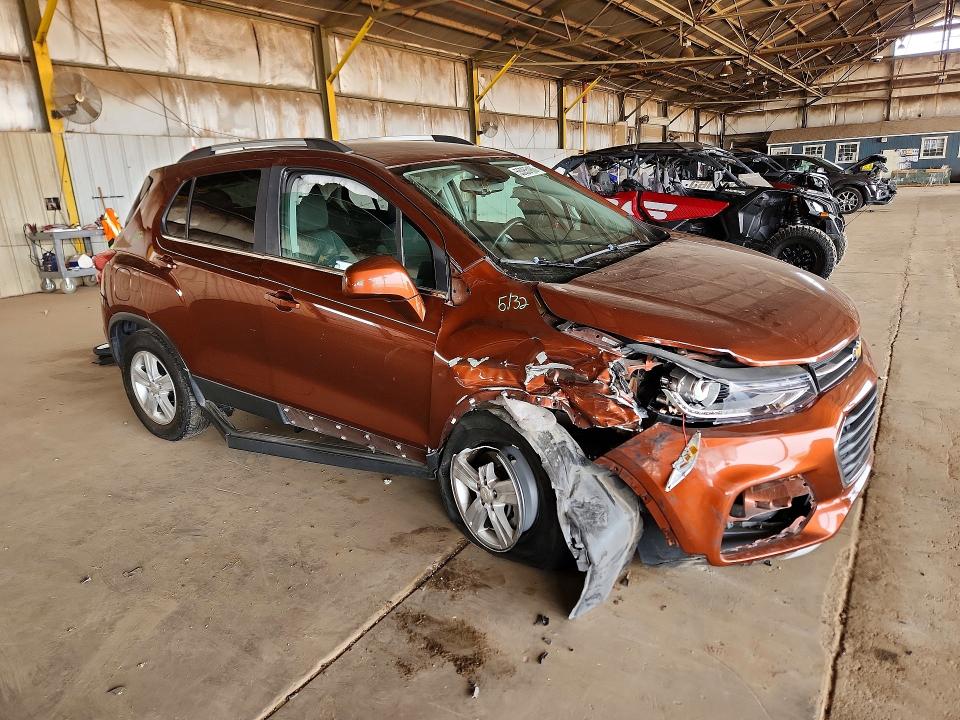 2019 Chevrolet Trax მანქანა იყიდება აუქციონზე, vin: 3GNCJLSB7KL236166, აუქციონის ნომერი: 55055166