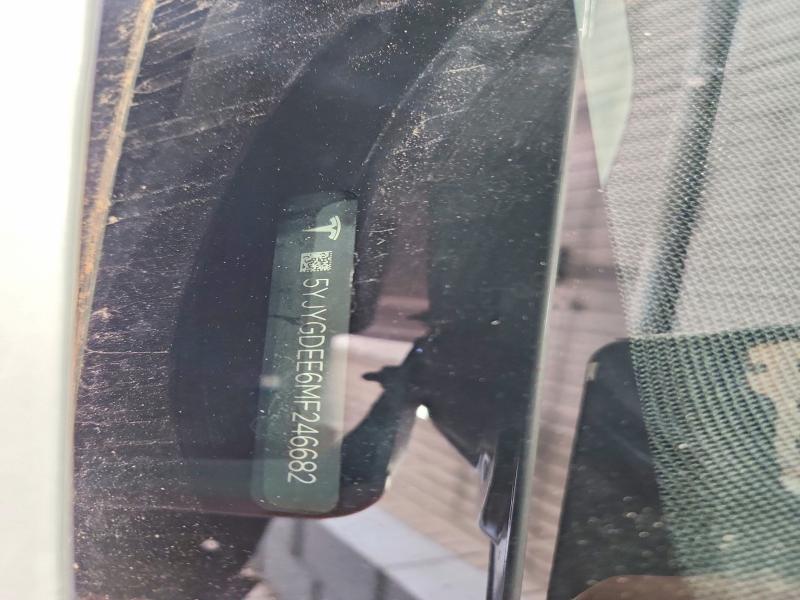 Aukcja sprzedaży 2021 Tesla Model Y, vin: 5YJYGDEE6MF246682, numer aukcji: 54674076