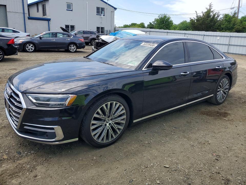 2019 Audi A8 მანქანა იყიდება აუქციონზე, vin: WAU8DAF84KN007062, აუქციონის ნომერი: 53339486