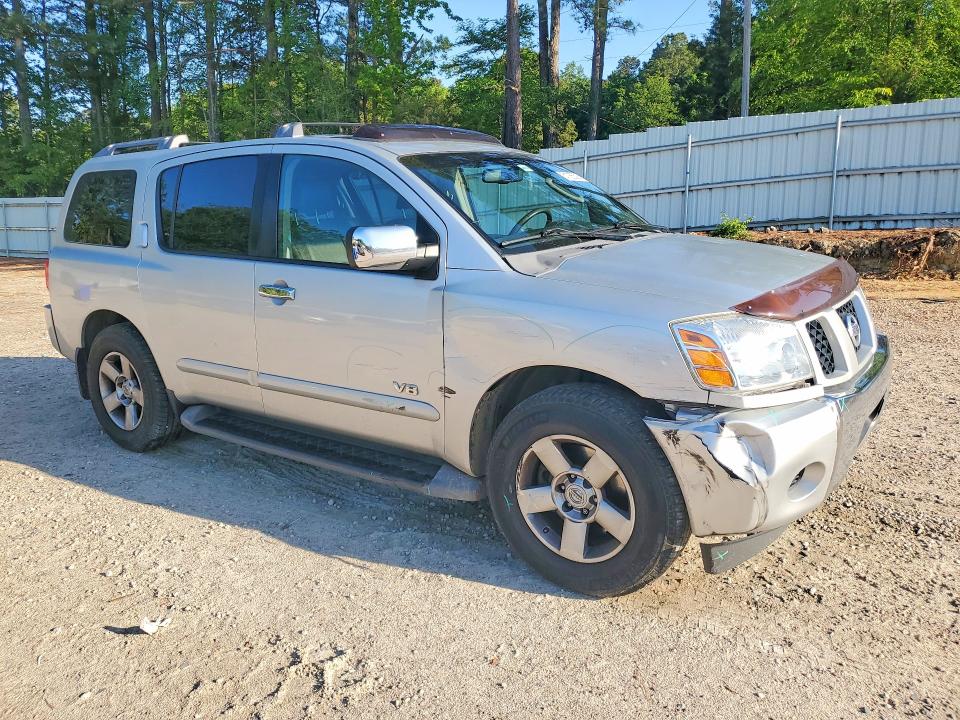 2007 Nissan Armada მანქანა იყიდება აუქციონზე, vin: 5N1BA08A07N717798, აუქციონის ნომერი: 51786326