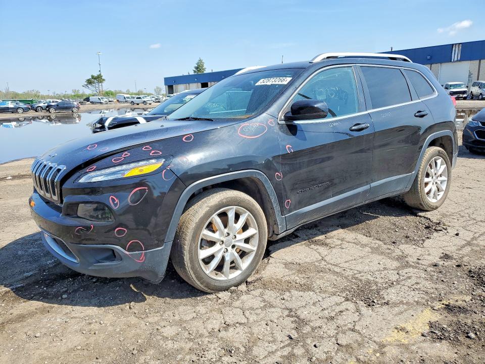 2015 Jeep Cherokee მანქანა იყიდება აუქციონზე, vin: 1C4PJLDS4FW598222, აუქციონის ნომერი: 52873266