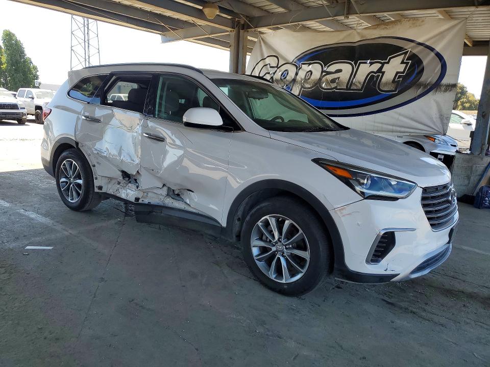 55006736 :رقم المزاد ، KM8SM4HF8HU192510 vin ، 2017 Hyundai Santa Fe مزاد بيع