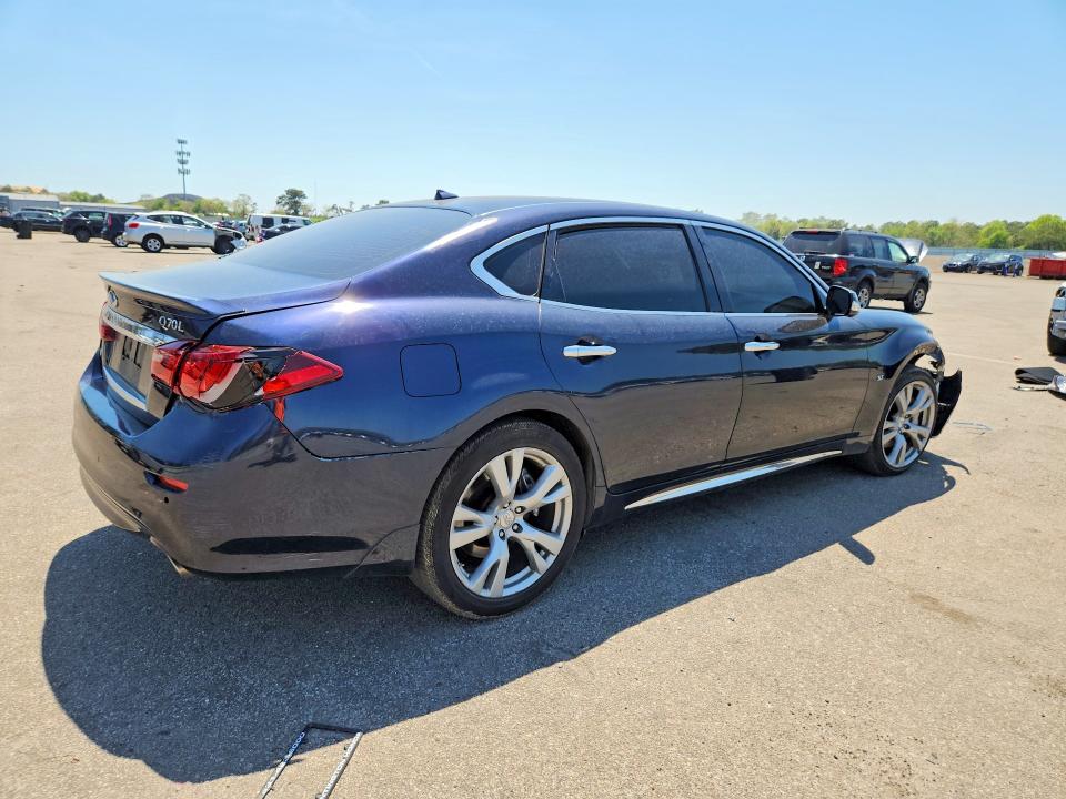 Продаж на аукціоні авто 2016 Infiniti Q70l, vin: JN1BY1PR0GM720643, номер лоту: 52996496