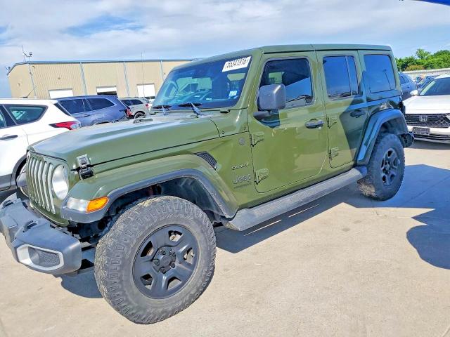 Продажа на аукционе авто 2021 Jeep Wrangler Unlimited, vin: 1C4HJXEG2MW502154, номер лота: 55341916