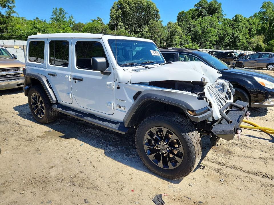 54428596 :رقم المزاد ، 1C4JJXP65MW758102 vin ، 2021 Jeep Wrangler Unlimited مزاد بيع