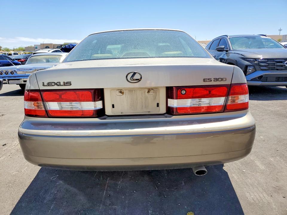 2000 Lexus Es 300 მანქანა იყიდება აუქციონზე, vin: JT8BF28G6Y0261468, აუქციონის ნომერი: 53597746