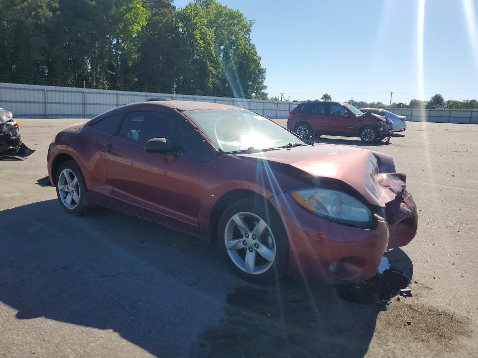Продаж на аукціоні авто 2007 Mitsubishi Eclipse, vin: 4A3AK24F27E066195, номер лоту: 53917476