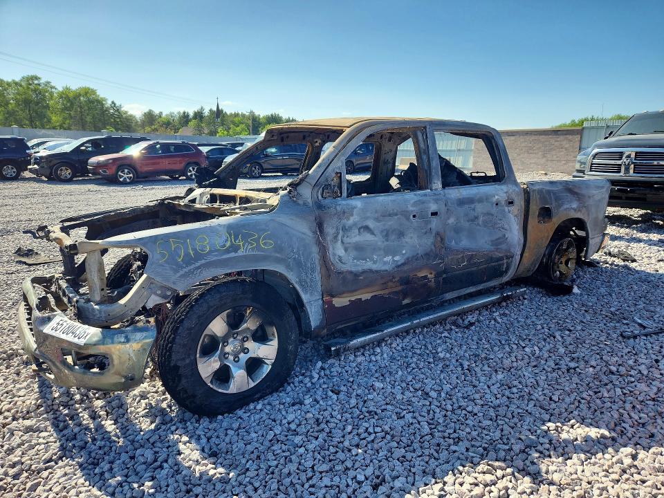 Auction sale of the 2020 Ram 1500, vin: 1C6SRFFT3LN114009, lot number: 55180436