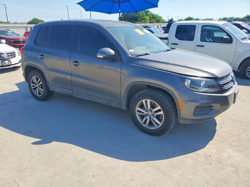 2013 Volkswagen Tiguan მანქანა იყიდება აუქციონზე, vin: WVGAV7AXXDW534065, აუქციონის ნომერი: 53162916