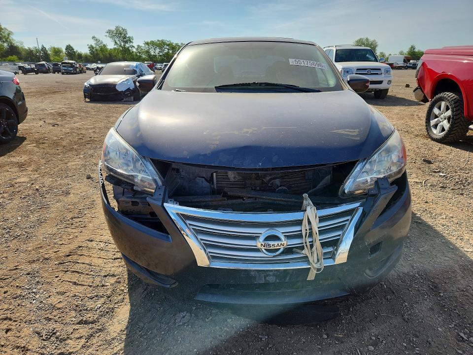 55175696 :رقم المزاد ، 3N1AB7AP6EY295950 vin ، 2014 Nissan Sentra مزاد بيع