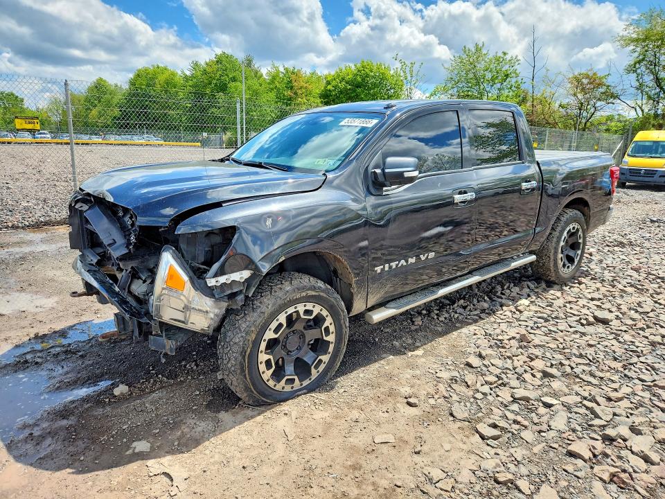 2018 Nissan Titan მანქანა იყიდება აუქციონზე, vin: 1N6AA1EJ2JN500848, აუქციონის ნომერი: 53571866