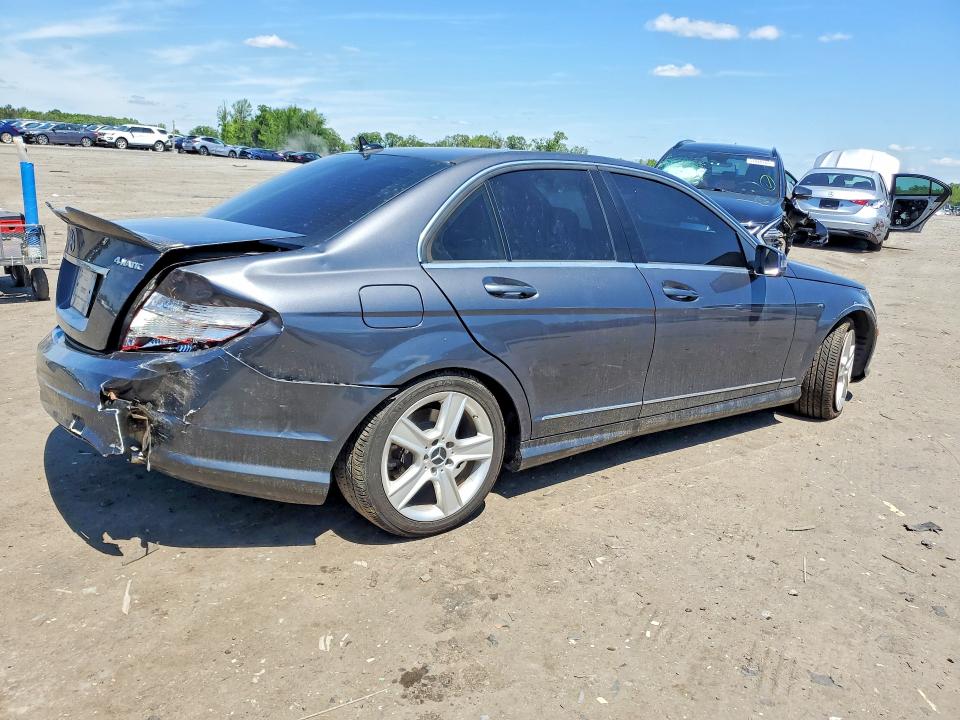 2011 Mercedes-benz C მანქანა იყიდება აუქციონზე, vin: WDDGF8BB5BR153214, აუქციონის ნომერი: 53556096
