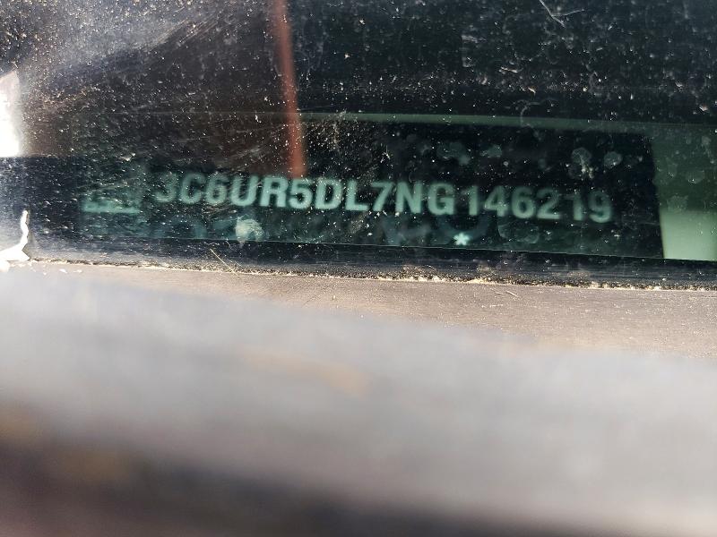 54609446 :رقم المزاد ، 3C6UR5DL7NG146219 vin ، 2022 Ram 2500 مزاد بيع
