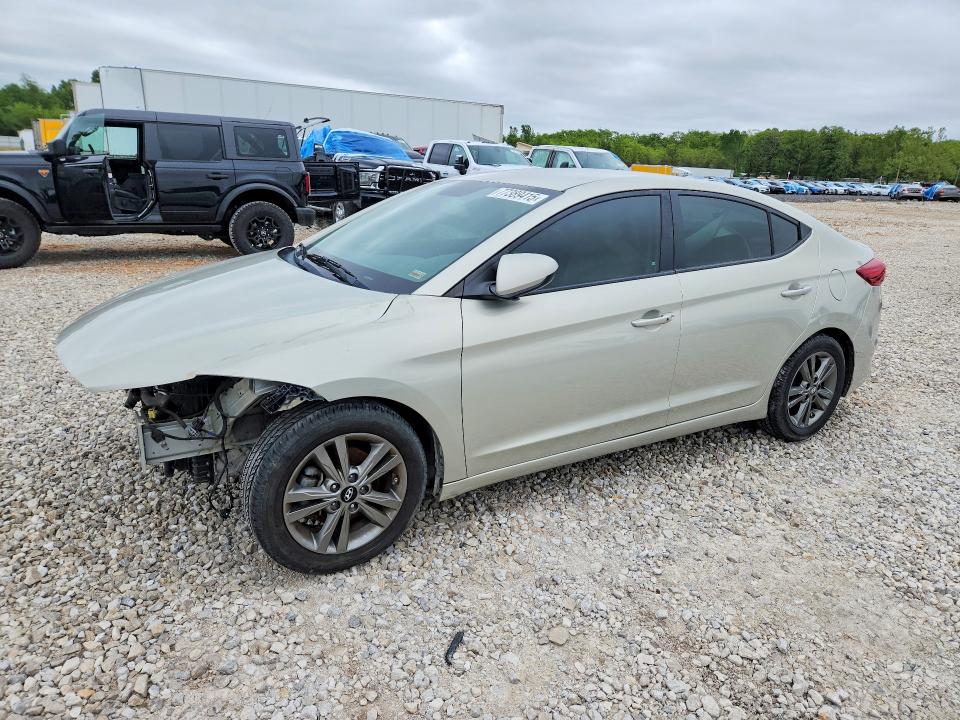 77389415 :رقم المزاد ، 5NPD84LF7HH019158 vin ، 2017 Hyundai Elantra مزاد بيع