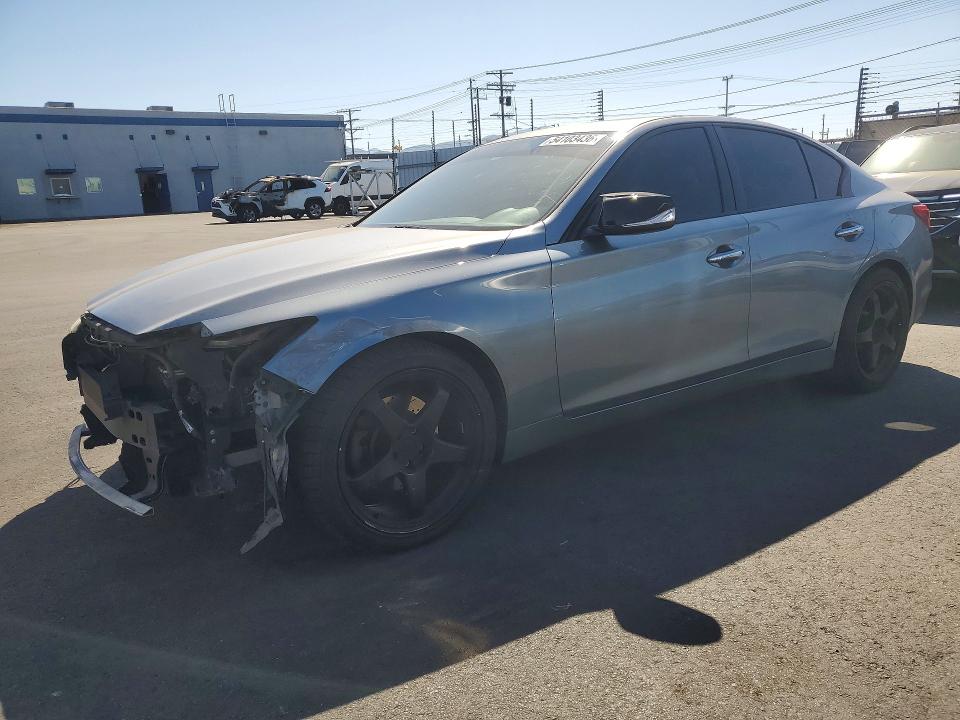 2014 Infiniti Q50 მანქანა იყიდება აუქციონზე, vin: JN1BV7AP2EM671400, აუქციონის ნომერი: 54103436