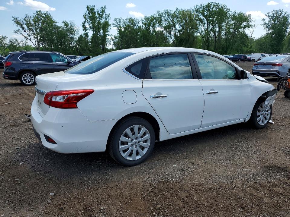 2019 Nissan Sentra მანქანა იყიდება აუქციონზე, vin: 3N1AB7AP7KY240984, აუქციონის ნომერი: 54224236