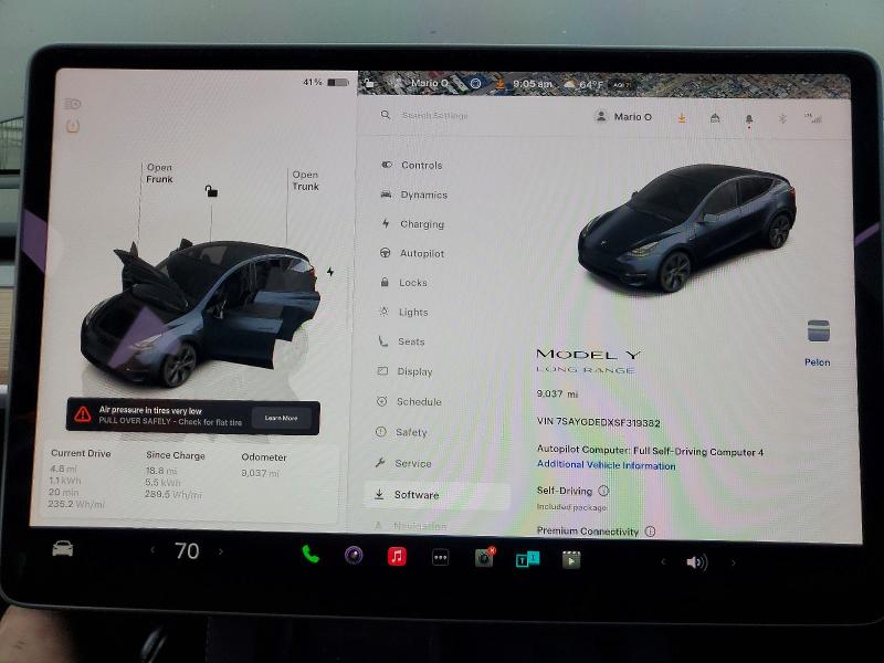 Продаж на аукціоні авто 2025 Tesla Model Y, vin: 7SAYGDEDXSF319382, номер лоту: 53071046