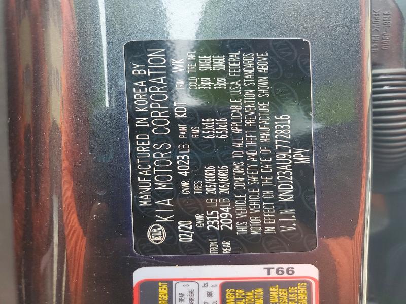 Продаж на аукціоні авто 2020 Kia Soul, vin: KNDJ23AU9L7728316, номер лоту: 55157716