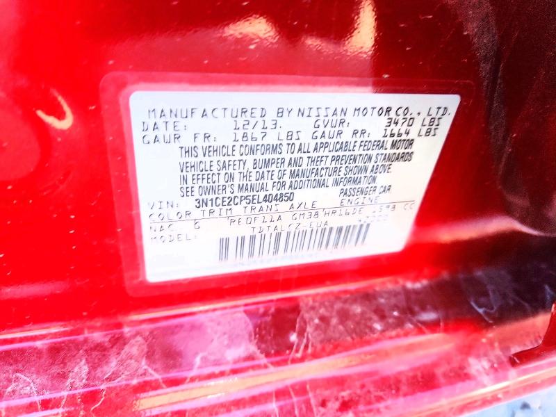 Aukcja sprzedaży 2014 Nissan Versa Note, vin: 3N1CE2CP5EL404850, numer aukcji: 52689886