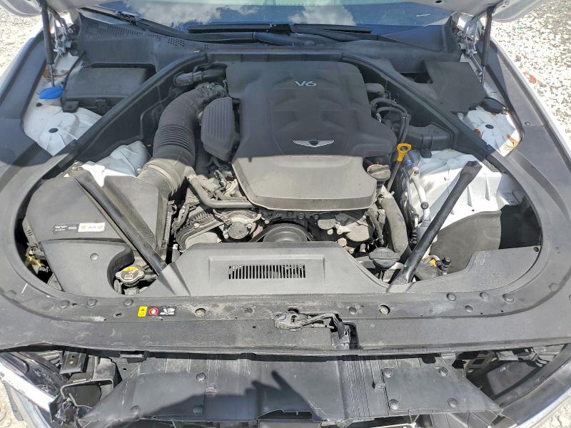 2019 Genesis G80 მანქანა იყიდება აუქციონზე, vin: KMTFN4JE5KU320148, აუქციონის ნომერი: 53899636
