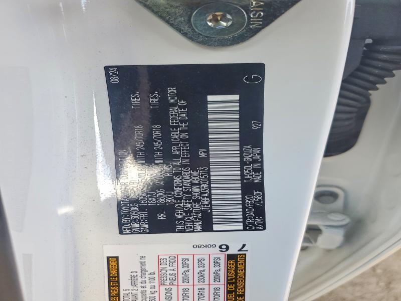 52927296 :رقم المزاد ، JTEABFAJ3RK015713 vin ، 2024 Toyota Land Cruiser مزاد بيع