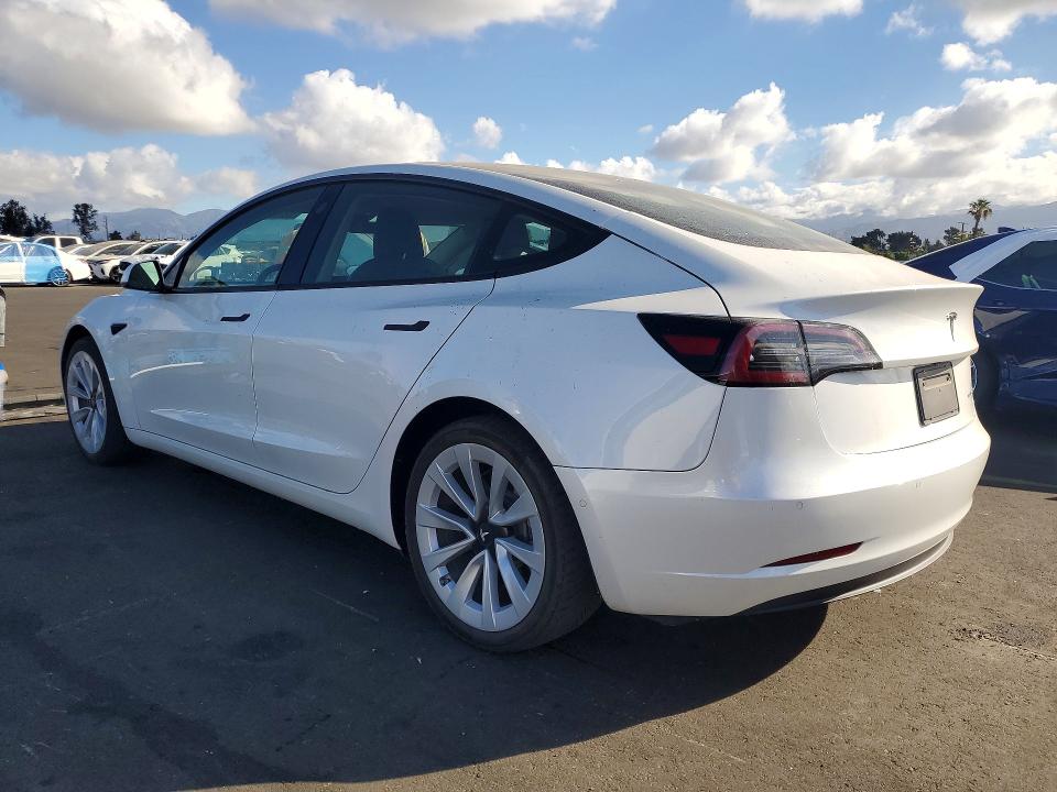 Продажа на аукционе авто 2022 Tesla Model 3, vin: 5YJ3E1EB8NF137548, номер лота: 53806866