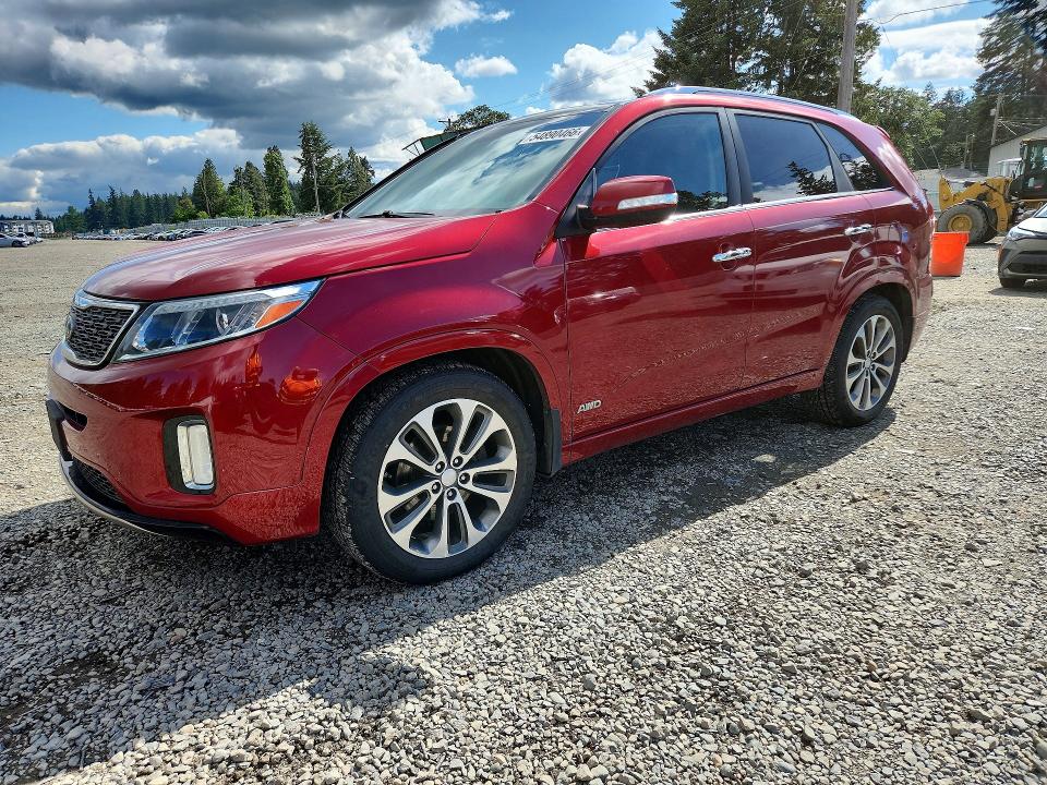54890466 :رقم المزاد ، 5XYKWDA7XEG523067 vin ، 2014 Kia Sorento مزاد بيع