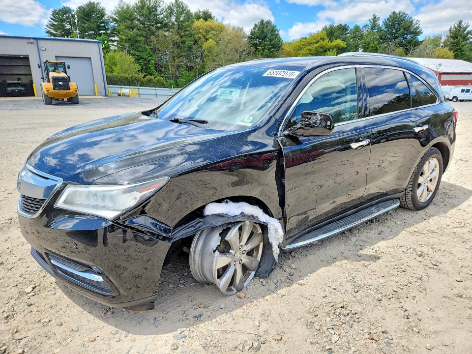 2016 Acura Mdx მანქანა იყიდება აუქციონზე, vin: 5FRYD4H94GB002796, აუქციონის ნომერი: 53387976