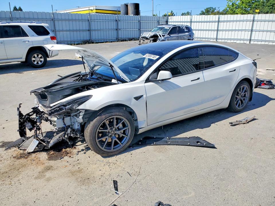 Продажа на аукционе авто 2021 Tesla Model 3, vin: 5YJ3E1EAXMF874482, номер лота: 52966746