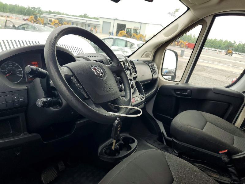 54500586 :رقم المزاد ، 3C6TRVAG5KE548122 vin ، 2019 Ram Promaster 1500 مزاد بيع