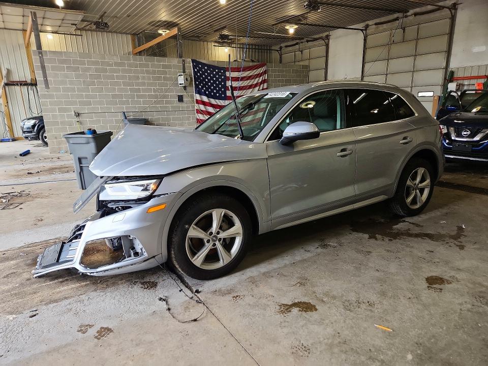 2020 Audi Q5 მანქანა იყიდება აუქციონზე, vin: WA1BNAFY2L2017205, აუქციონის ნომერი: 54242316