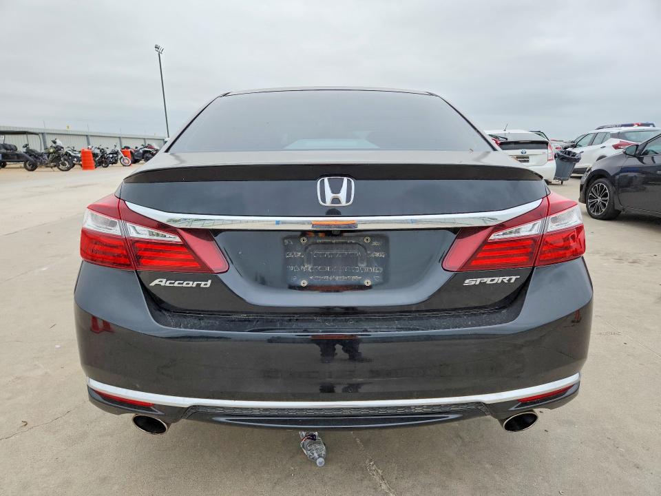 Auction sale of the 2016 Honda Accord, vin: 1HGCR2F57GA019507, lot number: 52466016