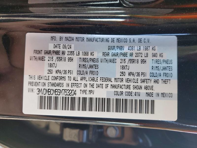 Продаж на аукціоні авто 2025 Mazda Cx-30, vin: 3MVDMBCM6SM763204, номер лоту: 54206766