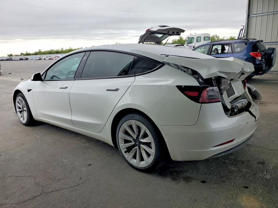 2022 Tesla Model 3 მანქანა იყიდება აუქციონზე, vin: 5YJ3E1EA1NF361977, აუქციონის ნომერი: 52386626