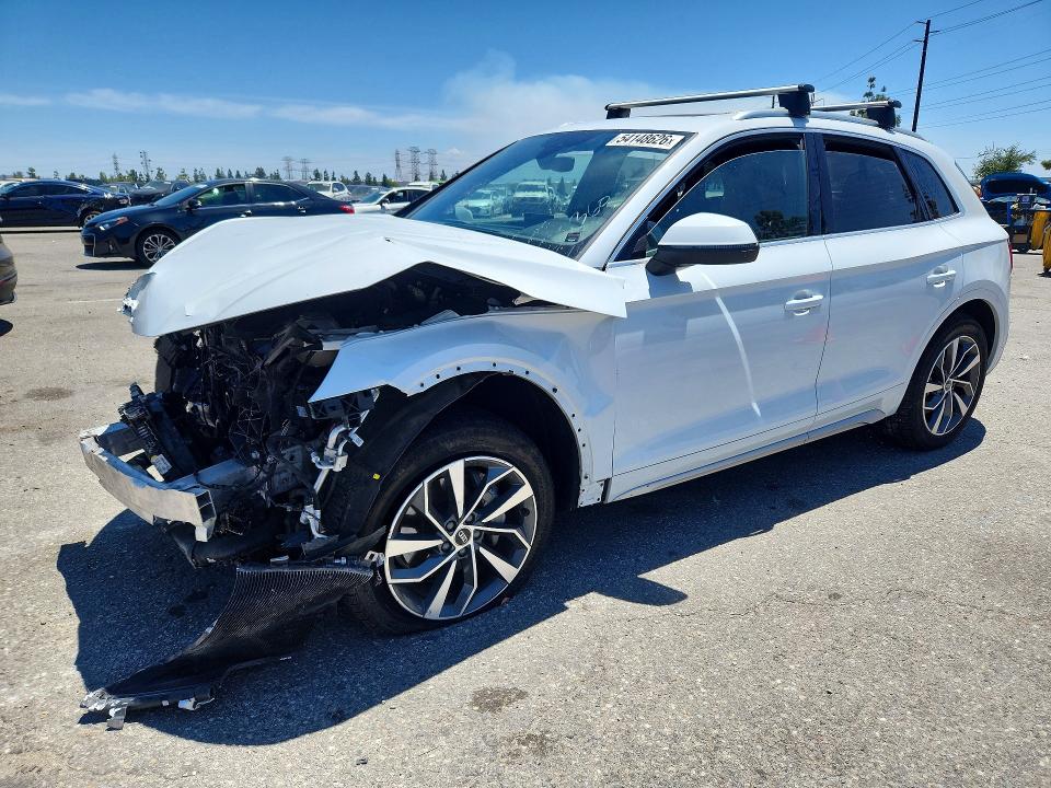 54148626 :رقم المزاد ، WA1AAAFY5M2030961 vin ، 2021 Audi Q5 مزاد بيع