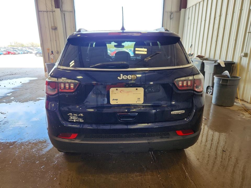 52230176 :رقم المزاد ، 3C4NJDBB9LT145294 vin ، 2020 Jeep Compass مزاد بيع